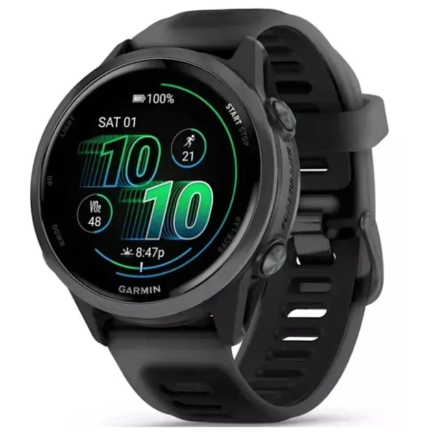 Смарт-годинник Garmin Forerunner 570 - 42MM, Black, GPS (010-02970-00) - зображення 1