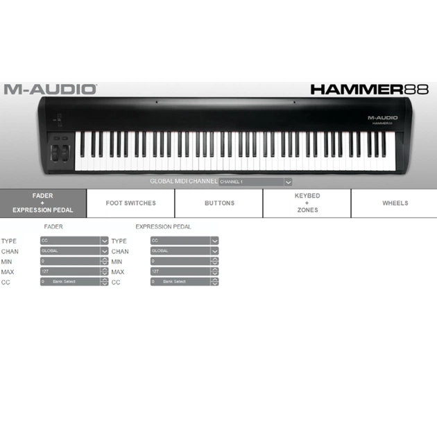 MIDI-клавіатура M-Audio Hammer 88 - picture 4