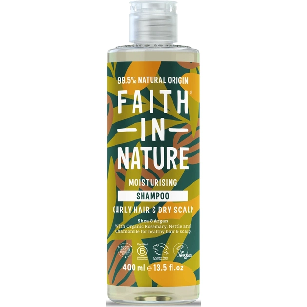 Шампунь Faith in Nature Натуральний З ши та арганою 400 мл (708002407611) - зображення 1