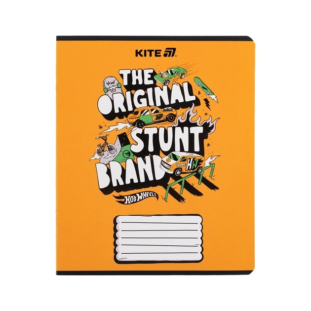 Зошит Kite Hot Wheels, 18 аркушів, клітинка (HW25-236) - picture 6