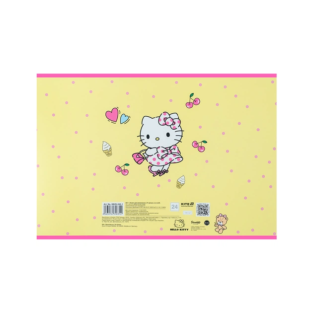 Альбом для малювання Kite Hello Kitty, 24 аркуша (HK25-242-1) - зображення 6