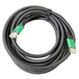 Кабель HDMI (M) - HDMI (M), 5 м, Black, GTL, V2.1, 8K / 60 Гц, 48 Gbps, позолочені конектори (GTLHMHM5V21BK) - зменшене зображення 2