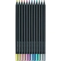 Олівці кольорові Faber-Castell Black Edition Сolour Pencils Metallic 12 кольорів (116415) (32446) - зменшене зображення 3