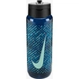 Пляшка для води Nike TR RENEW RECHARGE STRAW BOTTLE 24 OZ N.100.7643.459.24 темно-синій 709 мл (887791805782) - зменшене зображення 1