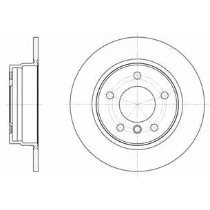 Гальмівний диск METELLI 23-0229C зображення 1