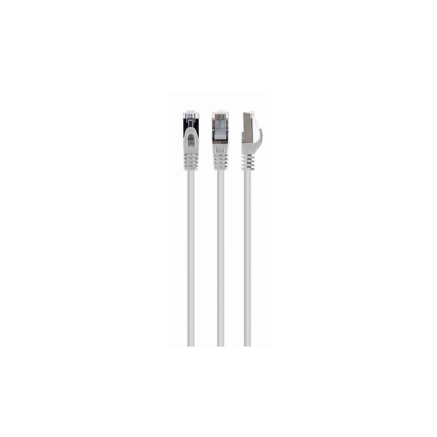 Патч-корд 2м S/FTP Cat 6A CU LSZH white Cablexpert (PP6A-LSZHCU-W-2M) - изображение 1