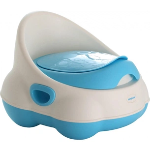 Горщик Babyhood біло-блакитний (BH-112WB) зображення 1