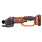 Шліфувальна машина Black&Decker 18V, 4Ah, 125 мм, 8600 об/хв (BCG720M1) - зменшене зображення 2