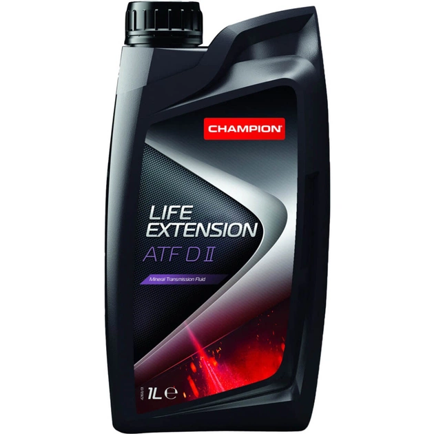 Трансмісійна олива Champion CHAMPION LIFE EXTENSION ATF DII 1L(х12) (8205309) - изображение 1