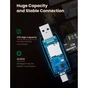 Зчитувач флеш-карт Ugreen USB-C + USB to TF/SD 3.0 CM304 black (80191) - зменшене зображення 7