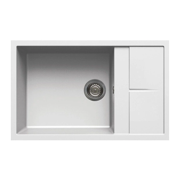 Мойка кухонная Elleci Unico 310 bianco 68 - изображение 1
