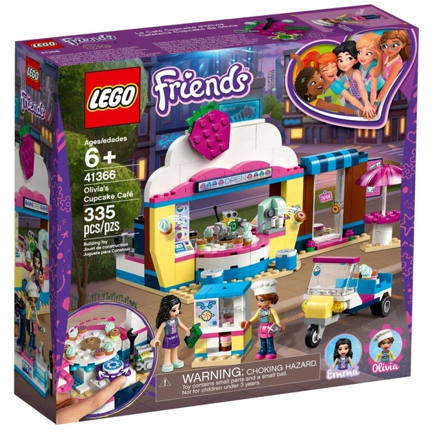 Конструктор LEGO Friends Кондитерська з кексами Олівії 335 деталей (41366) - изображение 1