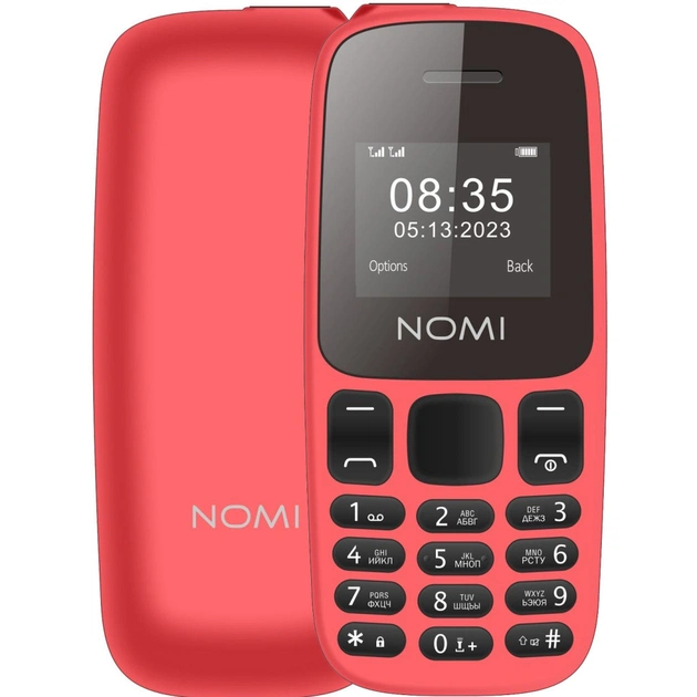 Мобільний телефон Nomi i1440 Red - изображение 1