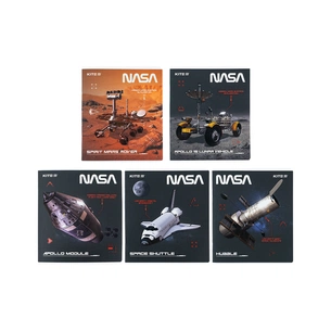 Зошит Kite NASA 48 аркушів, клітинка (NS24-259) зображення 1