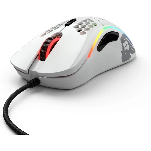 Мишка Glorious Model D Minus Glossy White (GLO-MS-DM-GW) - зображення 1