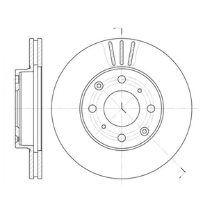 Гальмівний диск REMSA 6108.10 зображення 1