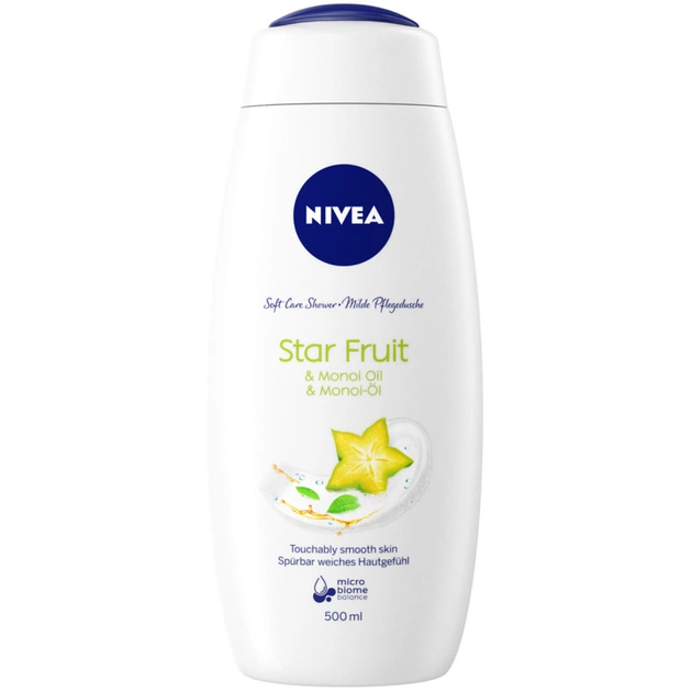Гель для душу Nivea Крем та Карамболь з олією моної 500 мл (9005800317892/4006000009186) - зображення 1