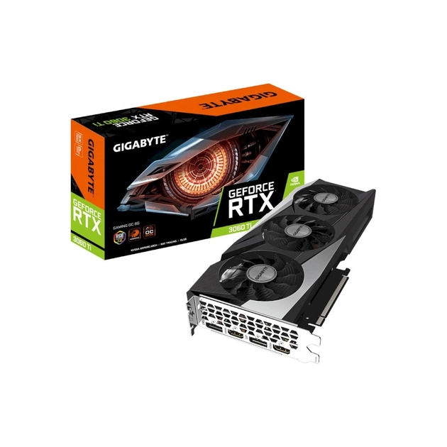 Відеокарта GIGABYTE GeForce RTX3060Ti 8Gb GAMING OC D6X (GV-N306TXGAMING OC-8GD) - изображение 1