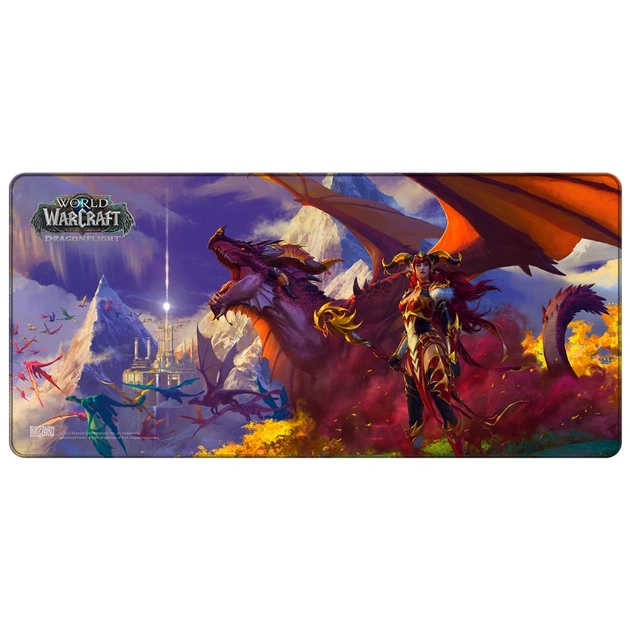 Килимок для мишки Blizzard World of Warcraft Dragonflight Alexstrasza and Dragon XL (FBLMPDFALDRA22SXL) - изображение 1