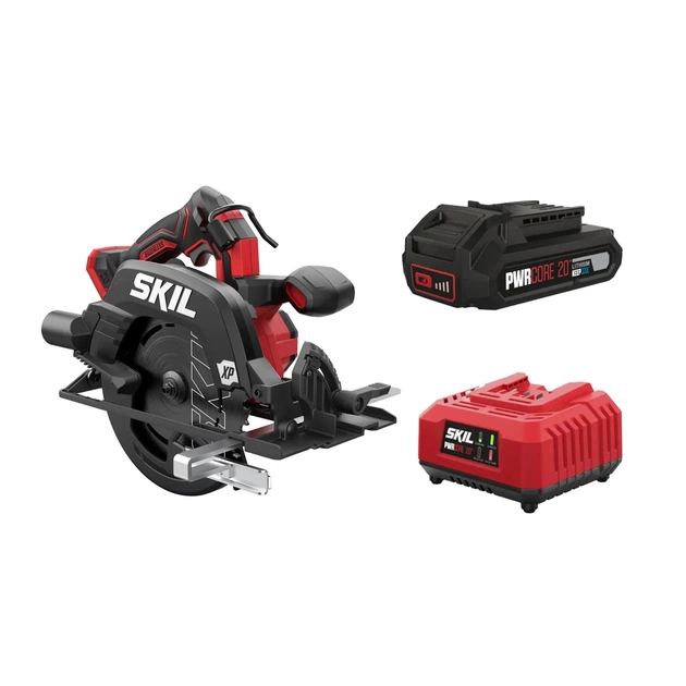 Дискова пила Skil акумуляторна безщіткова, 3571 CA XP , 2.5Ah (SW1E3571CA+BC1E3110AA) - изображение 1