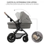Коляска Kinderkraft 3 в 1 Moov 2 Air Light Gray (KSMOOV02LGR3000) (5902533925940) - зменшене зображення 4
