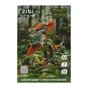 Кольоровий папір ZiBi DINO, А4, 14 аркушів, 7 кольорів (ZB.1901-16) - зменшене зображення 1