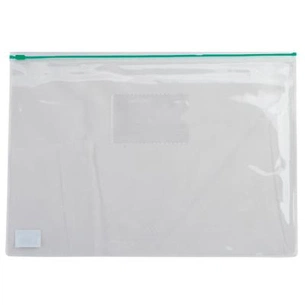 Папка на блискавці Buromax А5, plastic zipper green (BM.3947-04) зображення 1