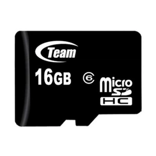 Карта пам'яті Team 16GB MicroSDHC Class 6 (TUSDH16GCL603) зображення 1