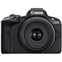 Цифровий фотоапарат Canon EOS R50 + RF-S 18-45 IS STM Black (5811C033) - зменшене зображення 1