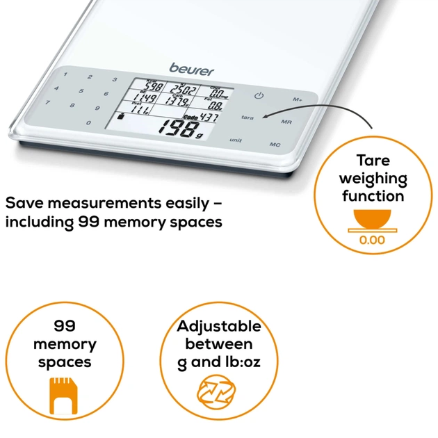 Ваги кухонні Beurer DS 61 - picture 2
