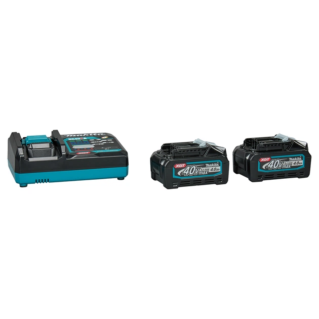 Набор аккумулятор + зарядное устройство Makita XGT 2x4Ah, DC40RA (191L77-9) - изображение 1