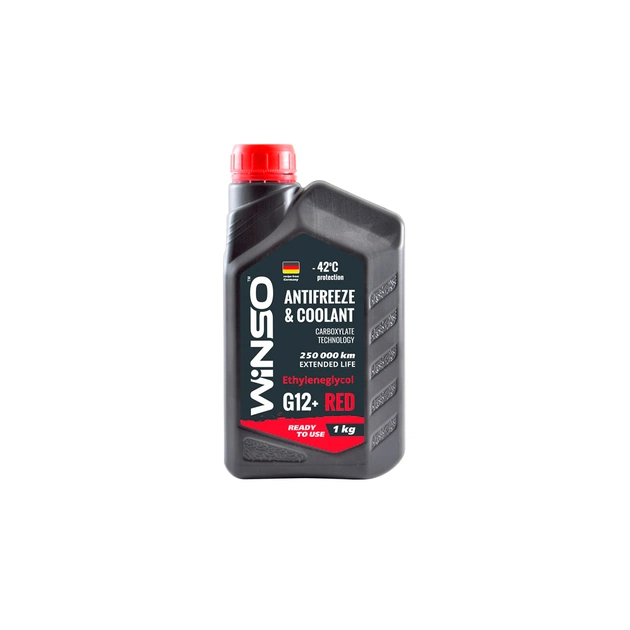 Антифриз WINSO WINSO RED G12+ red 1kg (880920) - изображение 1