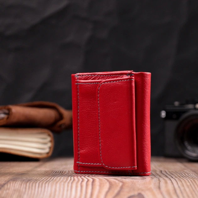 Кошелек ST Leather Из натуральной кожи Красный (19502) - изображение 9