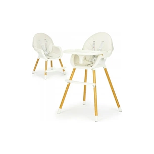 Стілець для годування Ecotoys 2 в 1 SMART Beige (HA-004 BEIGE) зображення 1