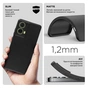 Чохол до мобільного телефона Armorstandart Matte Slim Fit Motorola G85 5G Camera cover Black (ARM77296) - зменшене зображення 3