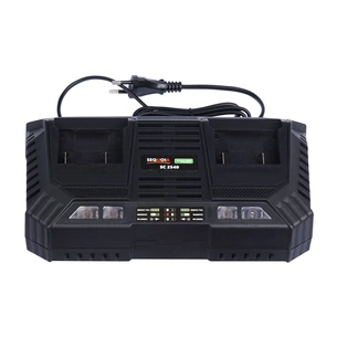 Зарядний пристрій для акумуляторів інструменту SEQUOIA 20+20V, 2.5A (SC2540) зображення 1