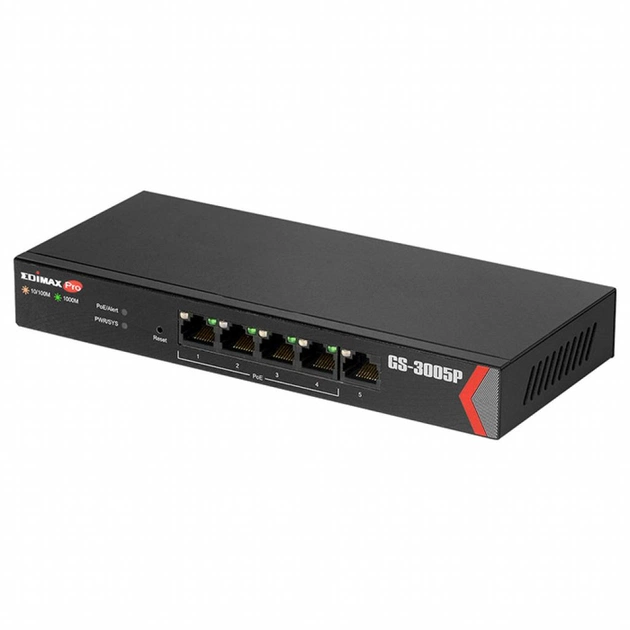 Комутатор мережевий Edimax GS-3005P - изображение 1