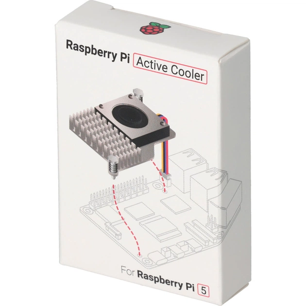 Радіатор охолодження для Мікро ПК Raspberry Pi with fan for Raspberry Pi 5 (SC1148/OFI118) - picture 5