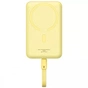 Универсальная мобильная батарея Baseus Magnetic Mini 10000mAh, 30W Yellow (P1002210BY23-00) - уменьшенное изображение 1