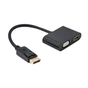 Перехідник Cablexpert DisplayPort to HDMI/VGA (A-DPM-HDMIFVGAF-01) - зменшене зображення 1