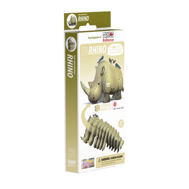 Пазл Eugy 3D Зоопарк Носоріг (XEG-076) - picture 2