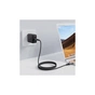 Дата кабель USB-C to USB-C 1.0m USB 4.0 240W audio/video black-grey Acefast (6974316282631) - зменшене зображення 4