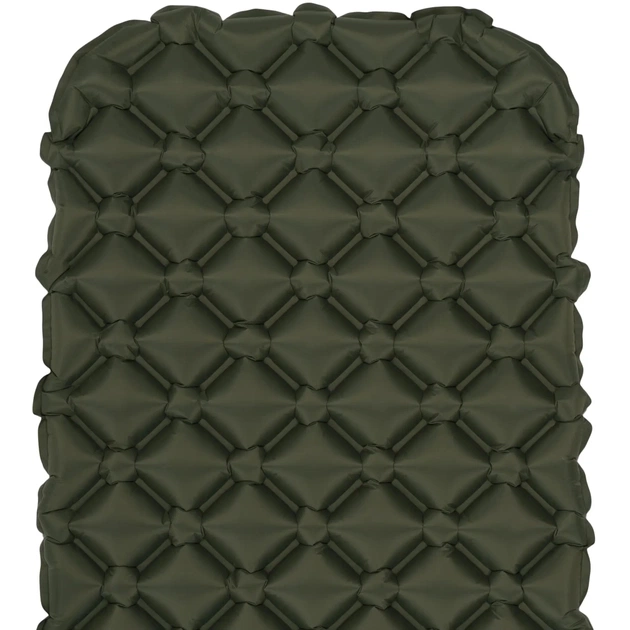 Туристичний килимок Highlander Nap-Pak Inflatable Sleeping Mat XL 5 cm Olive (AIR073-OG) (930483) - зображення 3