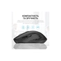 Мишка OfficePro M230B Silent Click Wireless/Bluetooth Black - зменшене зображення 10