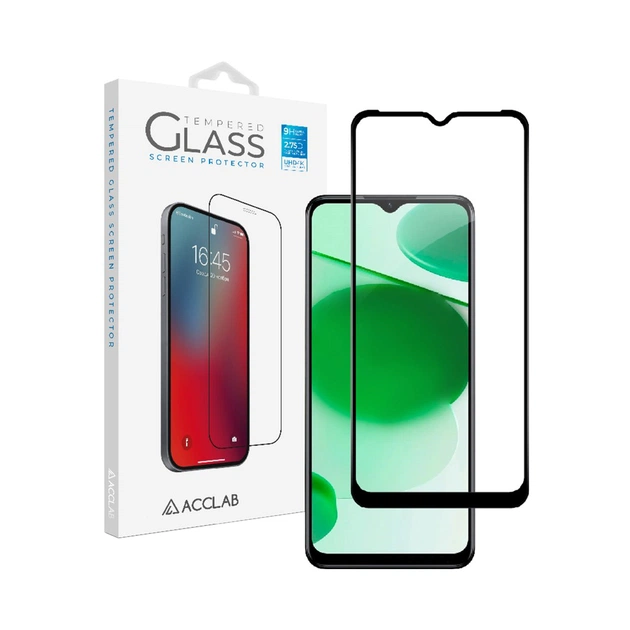 Стекло защитное ACCLAB Full Glue Realme C35 (1283126531286) - изображение 1
