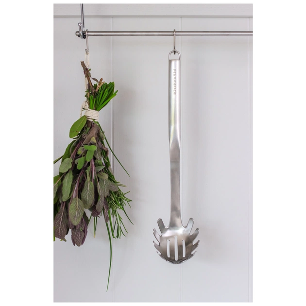 Ложка кухарська KitchenAid Premium для спагеті, 34 см (KMG005OHSS) - picture 7