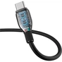 Дата кабель USB-C to USB-C 1.2m 100W black Baseus (P10355702111-00) - зменшене зображення 4