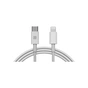 Дата кабель USB-C to Lightning 2.0m MFI TPE White REAL-EL (EL123500058) - зменшене зображення 1