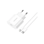 Зарядний пристрій Essager USB-C PD20W + cable USB-C to Lightning white (EFJB02-XBL02-T) - зменшене зображення 1