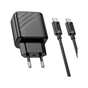 Зарядний пристрій HOCO CS22A Value USB-C PD30W + cable USB-C to USB-C Black (6942007609937) - зменшене зображення 2